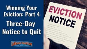 eviction three day notice