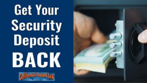 get your security deposit back